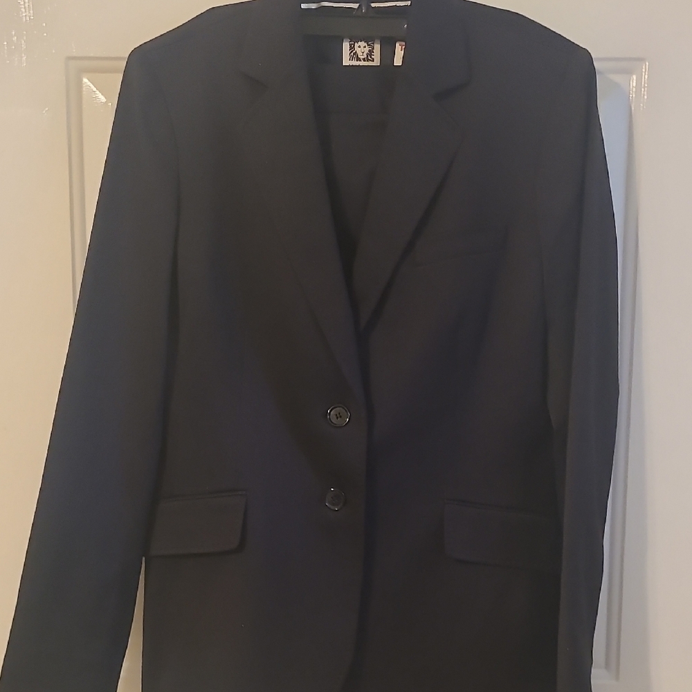 Classic Black Blazer With Pants